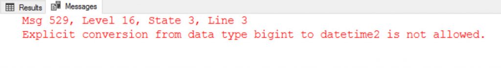 Dealing with errors for SQL_Variant datatype in MS SQL Server ...